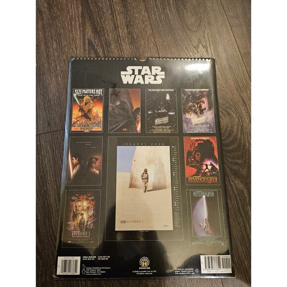 Star Wars 2006 Poster Calender New Old Stock - Picture 4 of 7